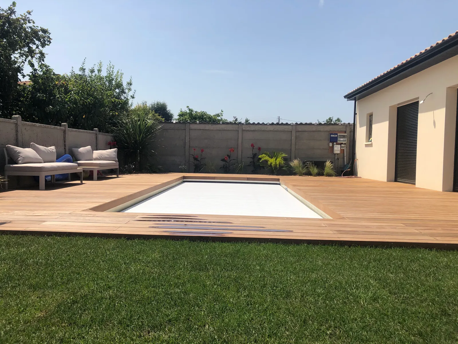 Terrasse réalisée par LGB Paysage près de Bordeaux (3)